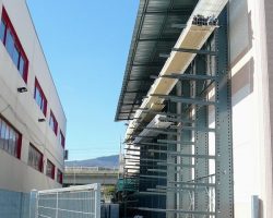 Cantilever 2 con tettoia